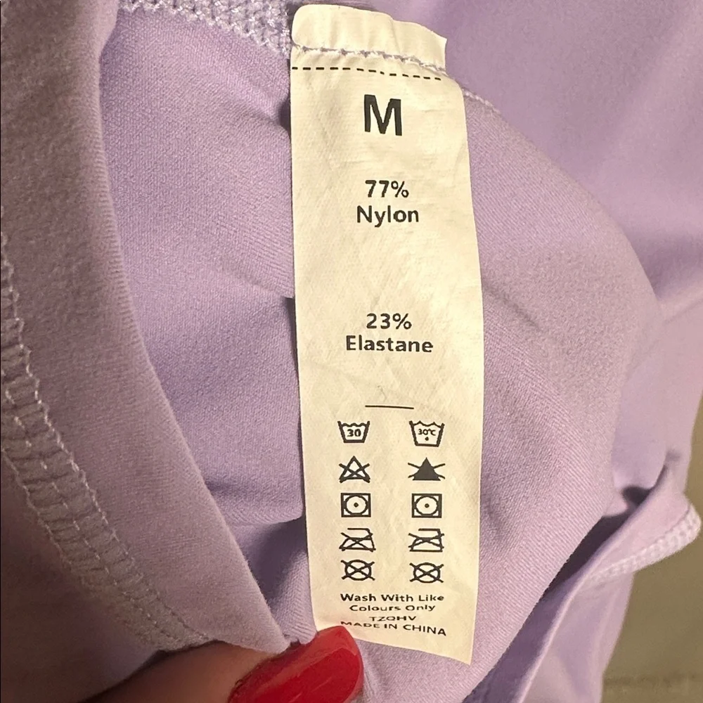 Lavender activewear /tennis dress (medium), lined w/shorts under - Picture 5 of 7